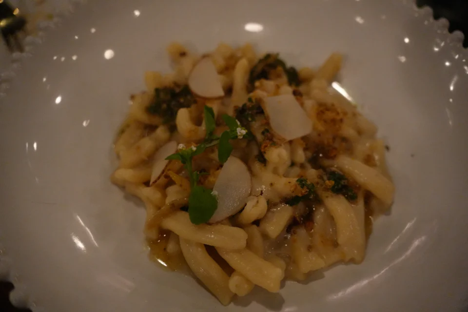 Pasta at Lutie’s