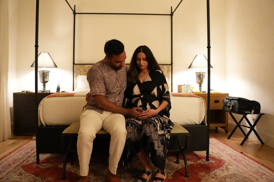 The three of us, on our first anniversary