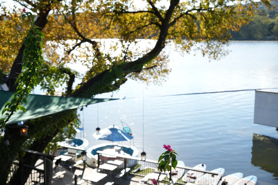 The lake view at Mozart’s