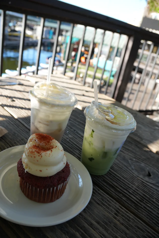 Coffee and pastries at Mozart’s